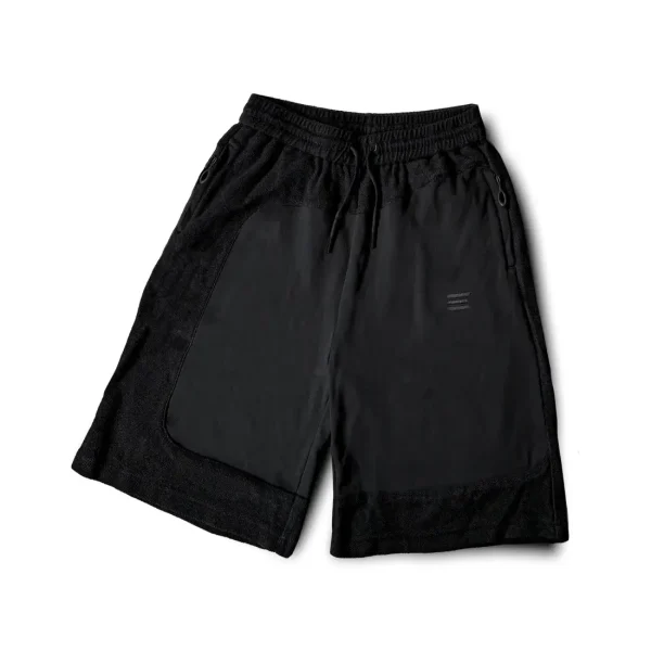 Kroen Khaki Green Asym Shorts (4)
