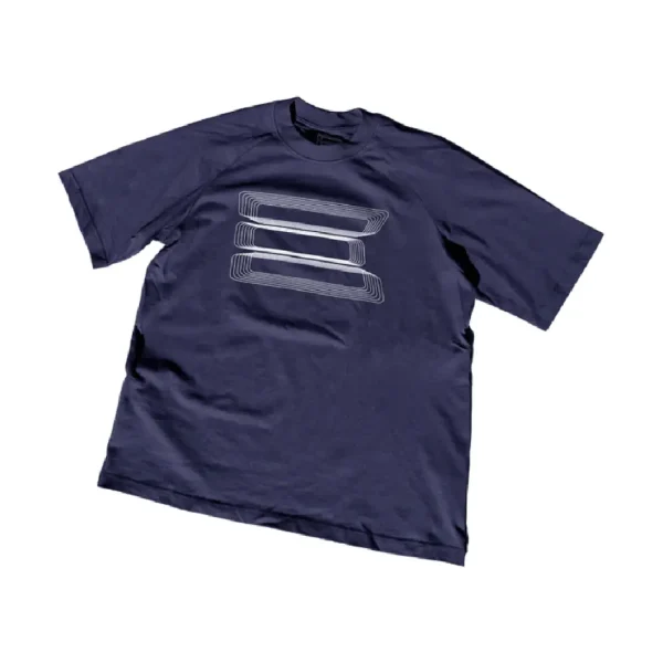 Kroen Navy Spiro T Shirt (1)