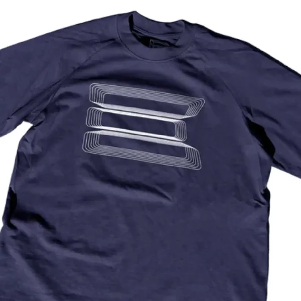 Kroen Navy Spiro T Shirt (2)