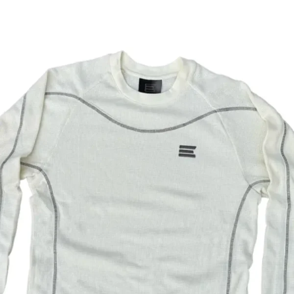 Kroen Overlock Waffle Long Sleeve (2)