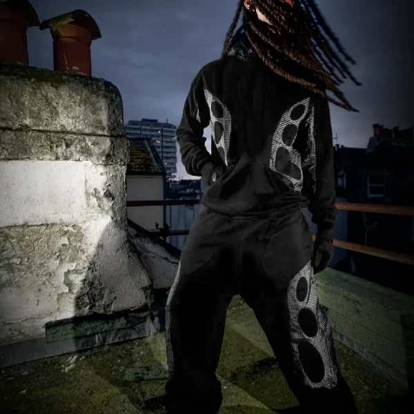 Kroen Tracksuit Black (2)