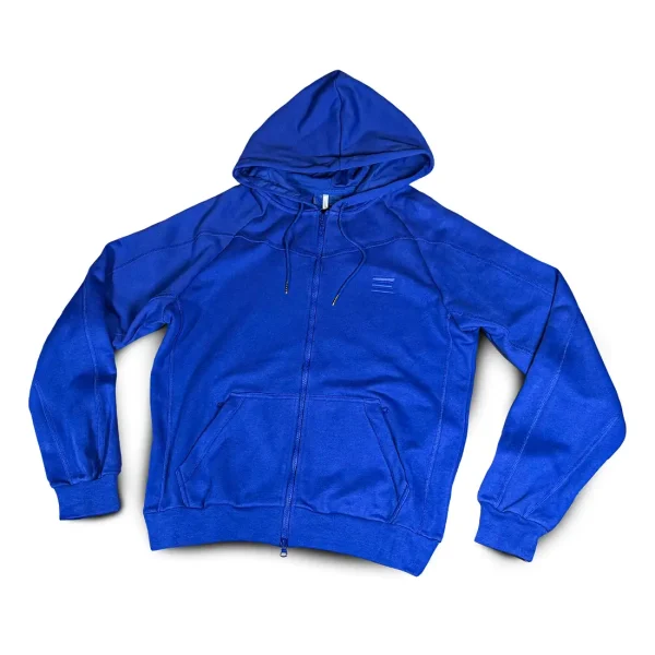 Kroen Blue Overlock Hoodie (7)