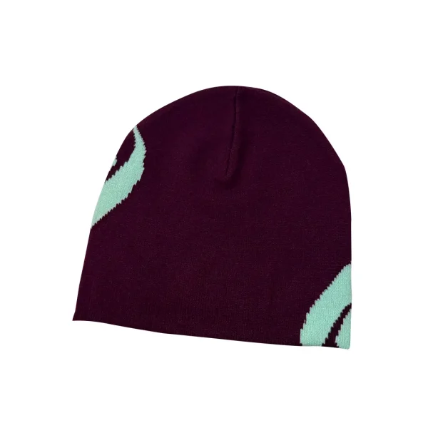 Kroen Plum Cyclone Skully Beanie (2)